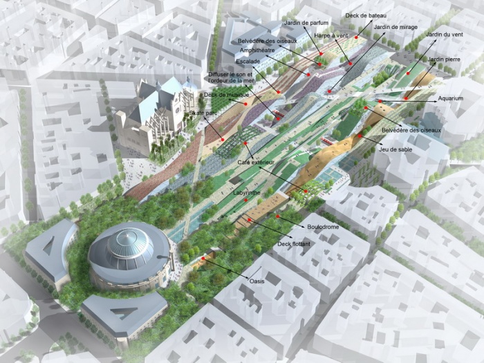 Réaménagement du quartier des Halles
