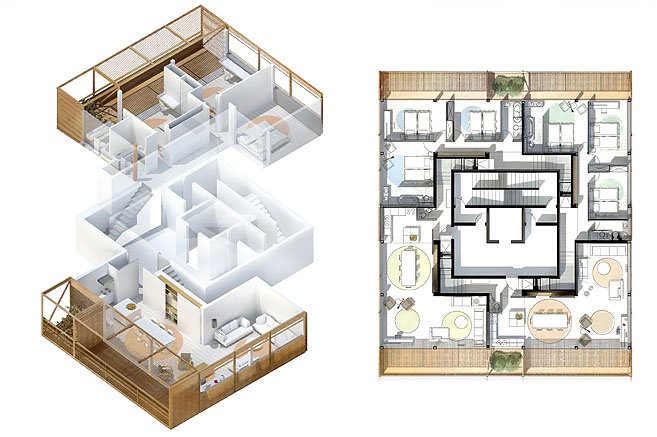 Aux jardins de Chruoy Chang Var : plan, axonomtrie