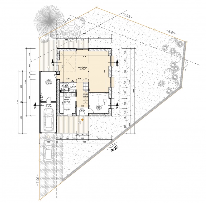 Habitat Individuel / Basse nergie / Ossature bois : PM