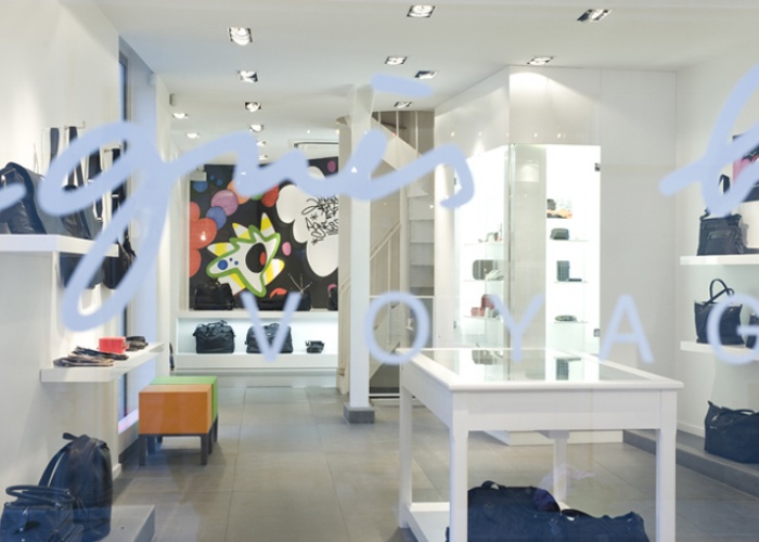 Boutique Agnès B., rue du Jour