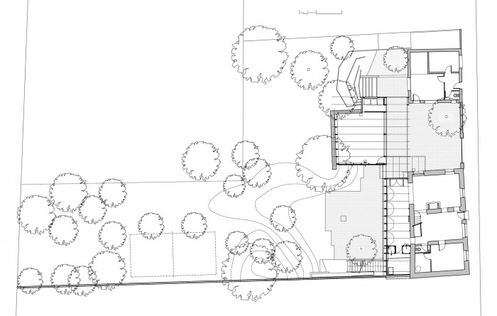 la maison retourne : plan