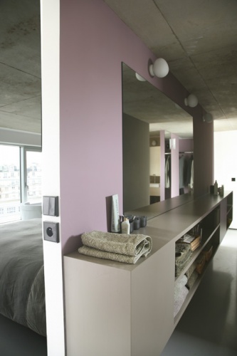 Loft Paris 19 : chambre 