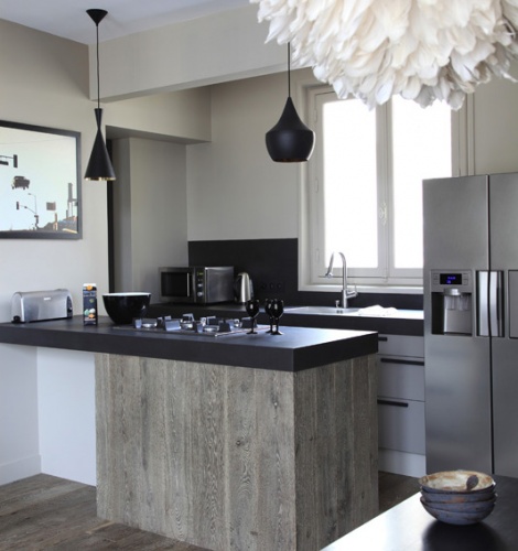 Aménagement intérieur d'un appartement d'esprit loft New-Yorkais