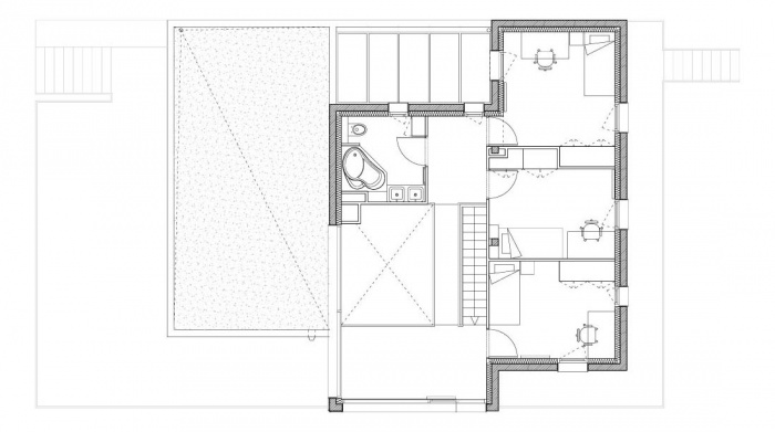 Maison sur le Pont (94) : Plan R+1