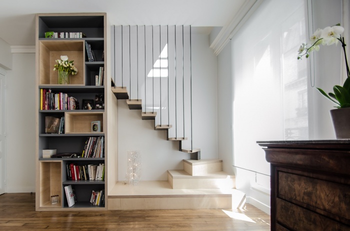 Appartement PE : L'escalier