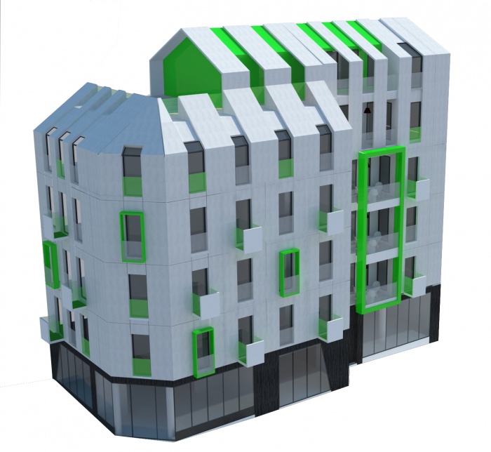 Concours de logements : 3d seul 22 09 12