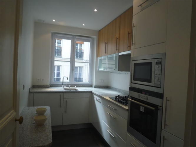 Rénovation d'un appartement rue du Faubourg Saint Honoré