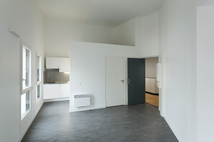 Restructuration et surlvation d'un immeuble de logements, Paris XXe : Gambetta_095 site