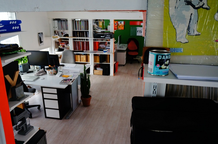 Rhabilitation lourde: LAWOMATIC, espace de Coworking