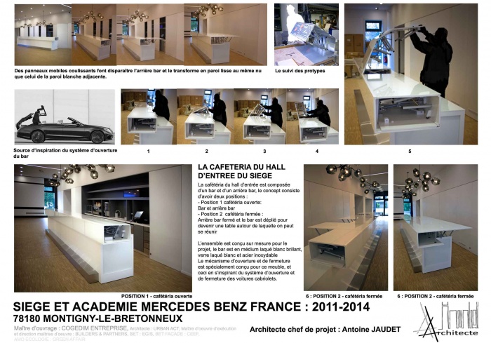 SIEGE ET ACADEMIE MERCEDES BENZ FRANCE : MBF 7