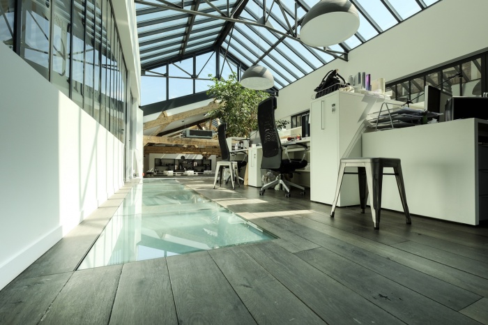 Aménagent du nouveau siège social d'une agence de Design Global