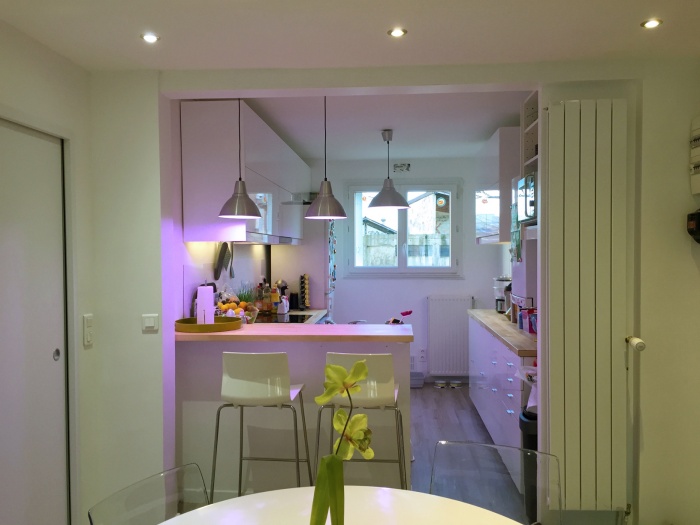 Reconfiguration d'un appartement