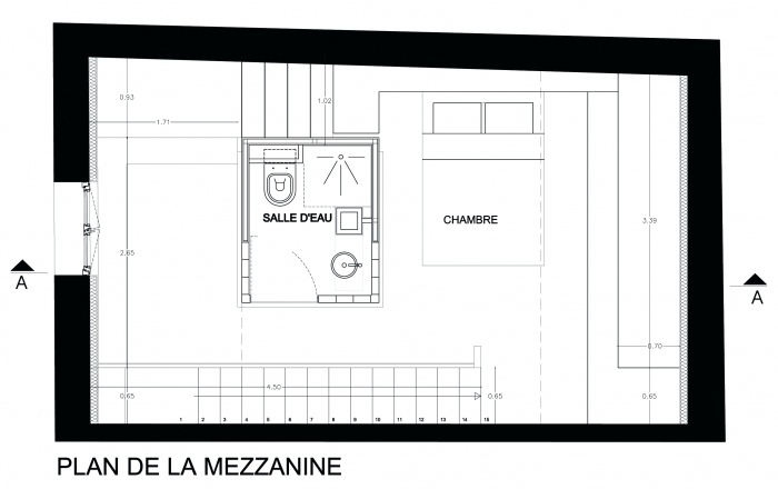 Tower House : mezzanine 