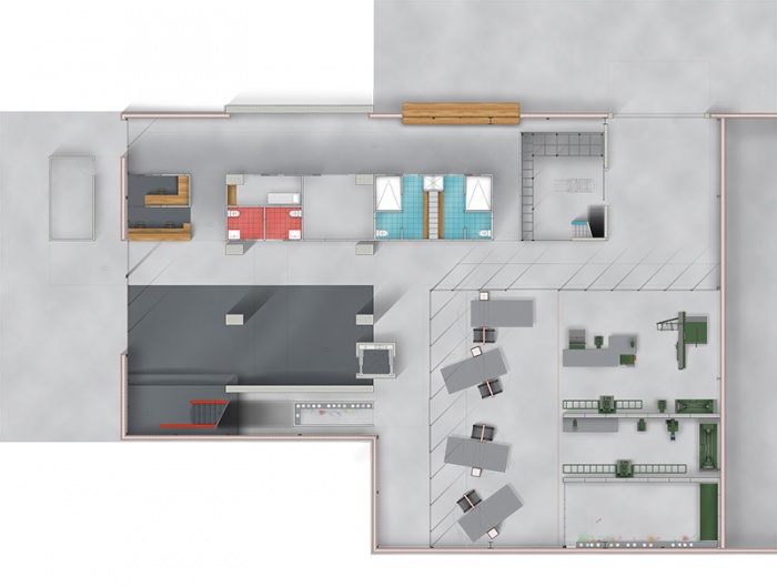 Rsidence d'Artisanat Numrique - Silo8 : Plan R+0