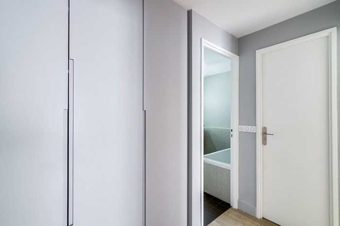 APPARTEMENT L : couloir dressing